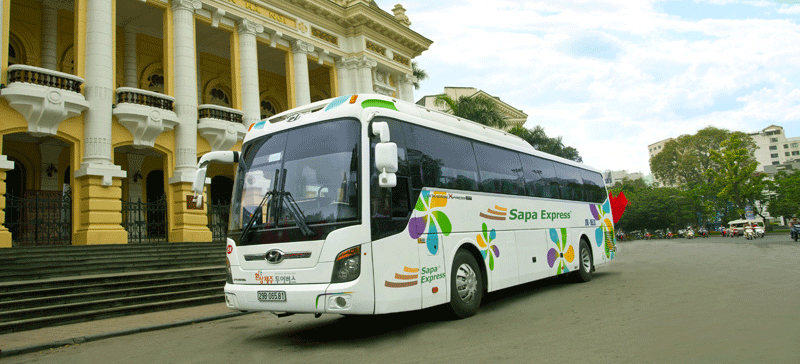 Express bus Hanoi - Sapa - Hanoi