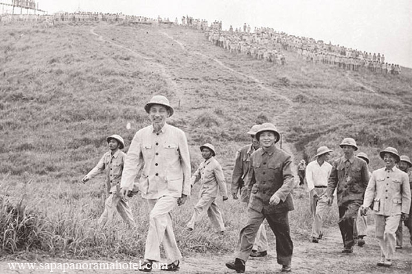 Ho Chi Minh & General Vo Nguyen Giap
