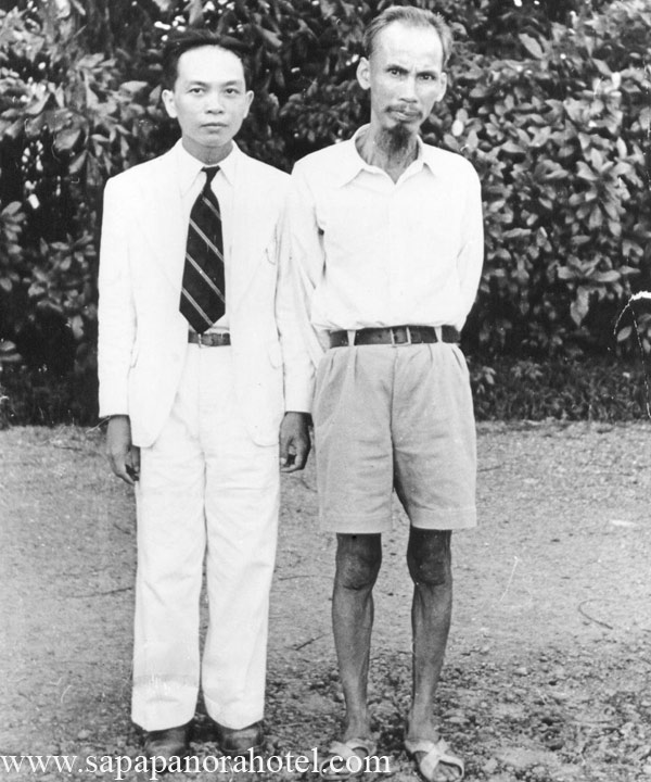 General Vo Nguyen Giap with Uncle Ho