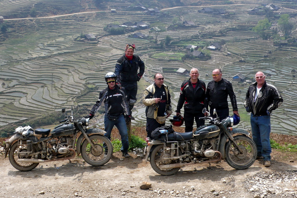 Advice on riding the hills on a motorbike in Sapa Viet Nam