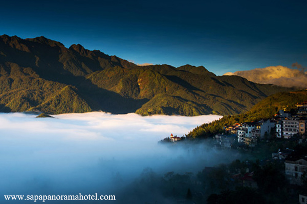 The dawn in Sapa